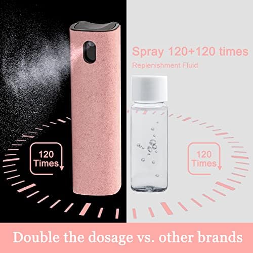 Touchscreen Mist Cleaner Spray, walrfid Electronic Screen Cleaner for TV, Laptop, Tablet, PC, Computer Monitor LCD Flat Screens, Eyeglasses - Pink - Image 5