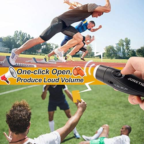 Electronic Whistle, 3 Pack Handheld Electronic Whistles Electric Whistle with Lanyard Three Tone Distinct High Volume Outdoor Sport Whistle for Coaches, Referees, P.E. Teacher - Image 4