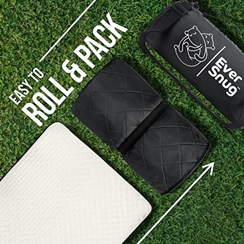 EverSnug Large Waterproof Outdoor Blanket - Extra Thick Premium Quilted Fleece, Waterproof & Windproof, Great for Camping, Picnics, Beaches, Stadiums, Dogs - Image 2