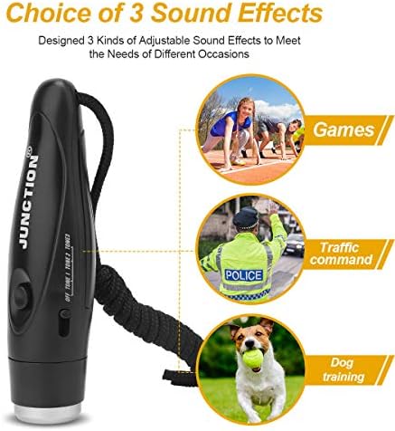 Electronic Whistle, 3 Pack Handheld Electronic Whistles Electric Whistle with Lanyard Three Tone Distinct High Volume Outdoor Sport Whistle for Coaches, Referees, P.E. Teacher - Image 3