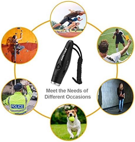 Electronic Whistle, 3 Pack Handheld Electronic Whistles Electric Whistle with Lanyard Three Tone Distinct High Volume Outdoor Sport Whistle for Coaches, Referees, P.E. Teacher - Image 5